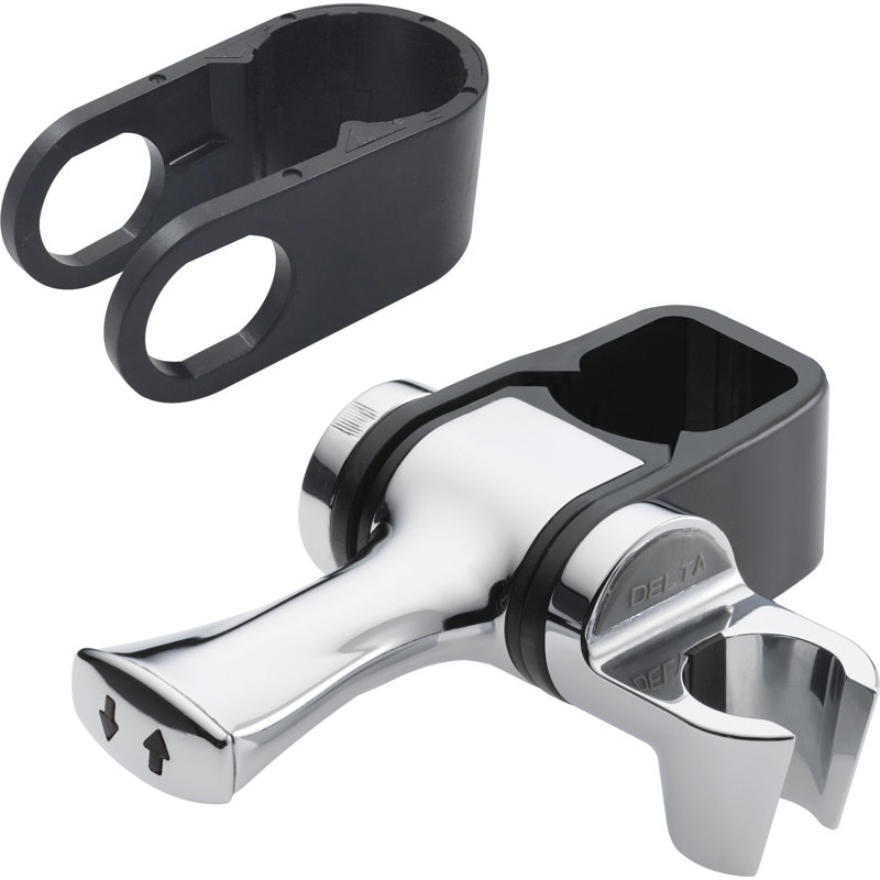 Support de barre d'appui pour douche à main ADA, Chrome chrome