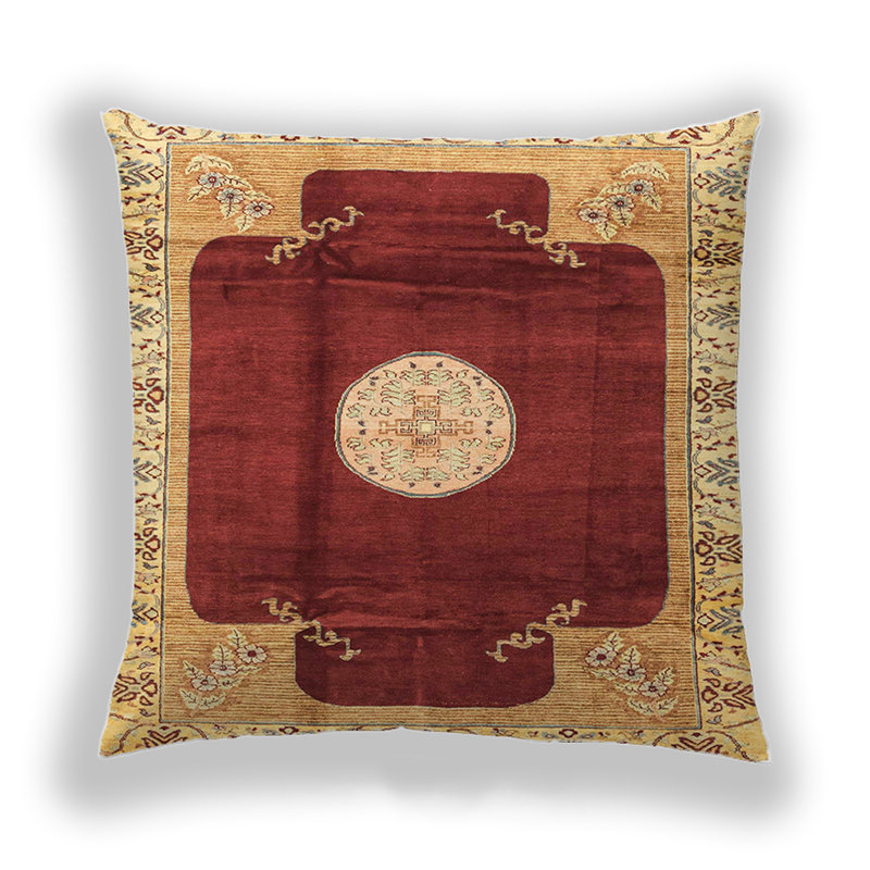 Coussin Abstract 3006, Microsuède