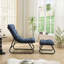 Méridienne avec repose-pieds, fauteuil inclinable confortable avec coussin gonflable et repose-pieds-134601371-134601372