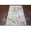 Birds Collection, Contemporary, Transitional One-of-a-Kind Rectangle 3'2" X 4'10" Hand Knotted Area Rug
