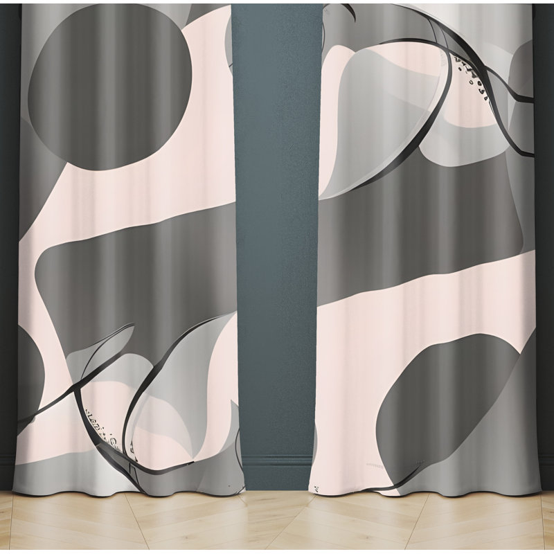 Rideau en polyester Taconic, L 40 po x L 52 po