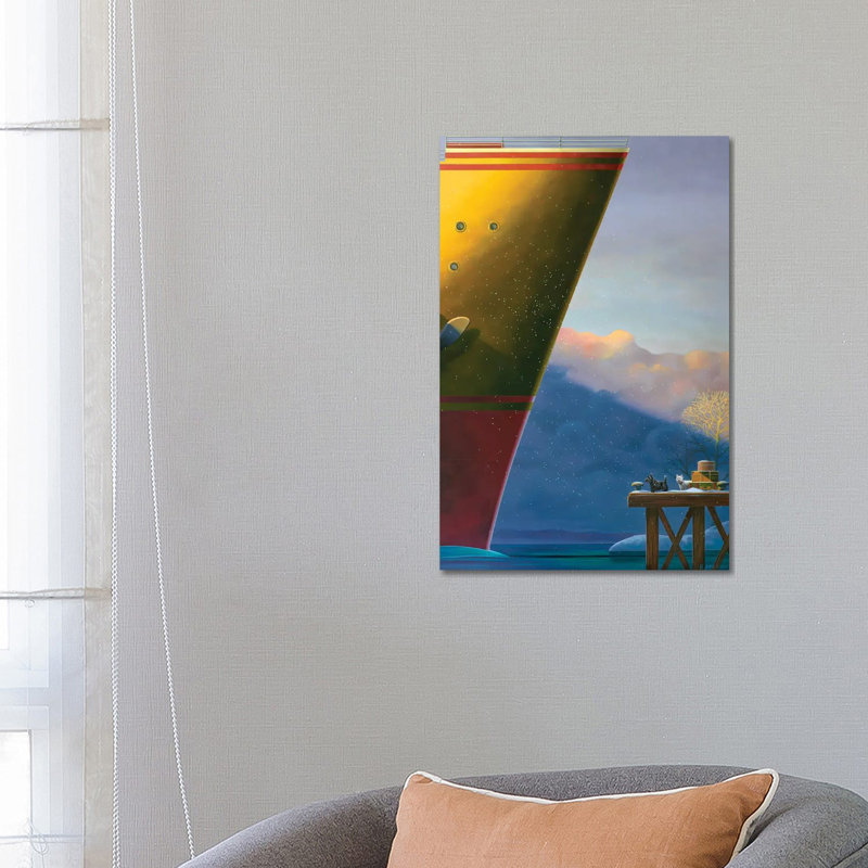 Arrival by Ross Jones - Wrapped Canvas Painting, 66.04 cm H x 45.72 cm W x 1.91 cm D
