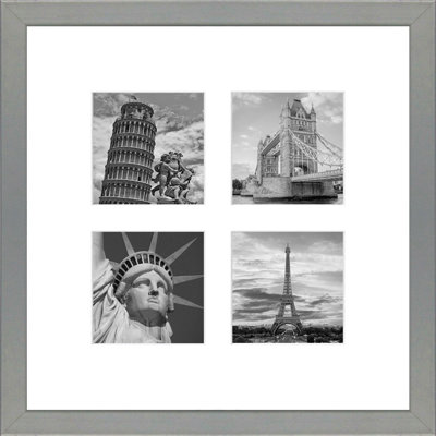 Lambertus Wood Picture Frame with Mat