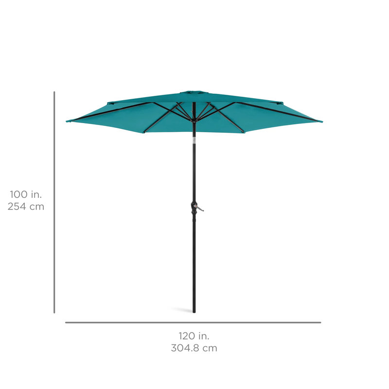 Parasol de patio, Bleu céruléen