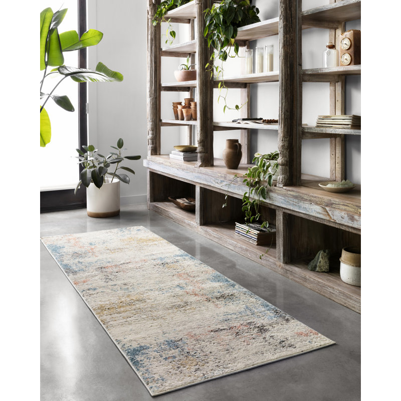 Liddle Abstract Indoor Rug, Rectangle 7'11" x 10'6"