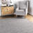Geometric Geometric Wool Area Rug for Living Room Bedroom Dining Room Kitchen, Grey/Ivory-1012098702