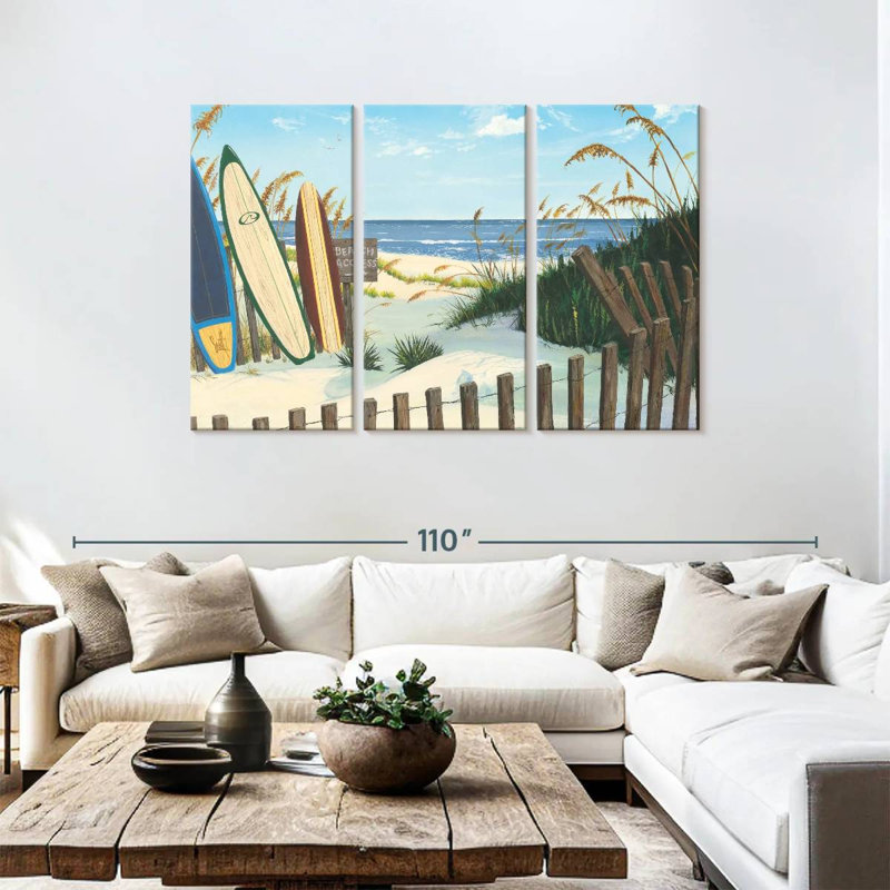Gillard Beach Access, 48" H x 74" W