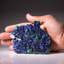 Azurite et malachite de la mine de Tsumeb, District d'Otavi-Bergland, Oshikoto, Namibie