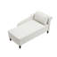 Chaise longue de rangement en velours Eastham-1395053787-1395031065