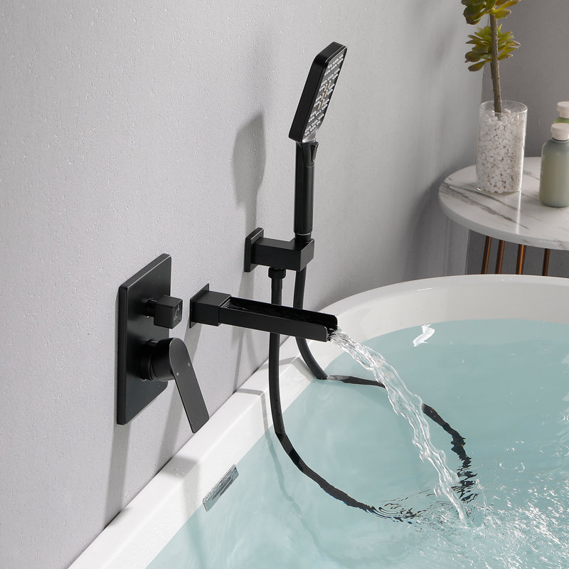 All-In-One Kit with Rough in-Valve, Matte Black