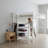 Full Size Loft Bed-384860755