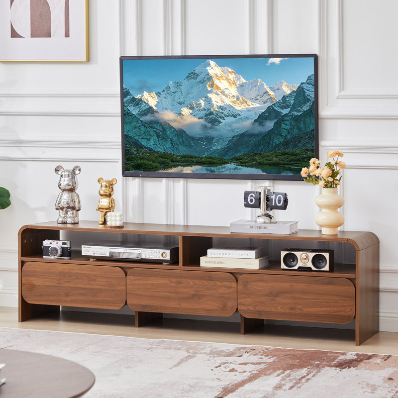 Meuble télé 63 po avec 3 tiroirs