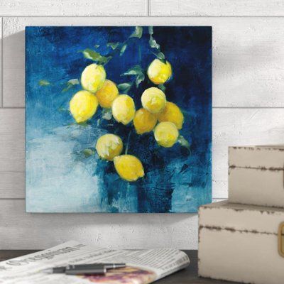 Lemon Grove II by Julia Purinton - Wrapped Canvas Painting