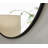 Alcantera Round Metal Frame Wall Mirror Simple and Elegant Modern Design-75322304-75322305