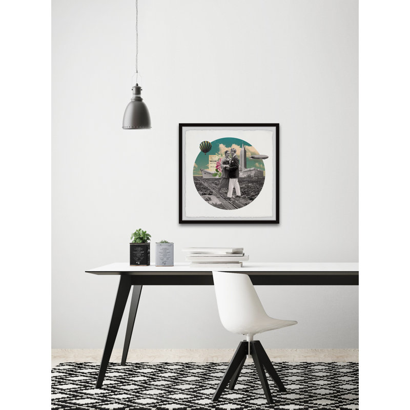 Area 51 Highway by Marmont Hill - Single Picture Frame Print, 81cm H x 81cm W 