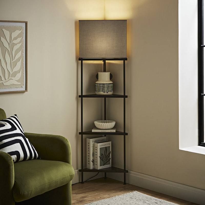 Noya 81.5cm Black Tripod Floor Lamp