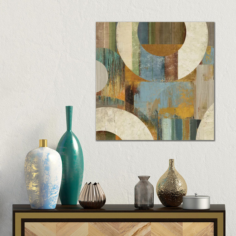 Division II by Tom Reeves - Gallery-Wrapped Canvas Giclée on Canvas, Wrapped Canvas, 45.72 cm H x 45.72 cm W x 1.91 cm D