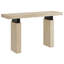 Console rectangulaire en bois Piston