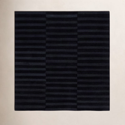 Bunkerville Hand-Woven Striped Rug