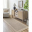 Saraya Boho Jute-Look Beige Brown Area Rug-42995679