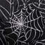 Fauteuil à billes 3 po Spiderweb Halloween Noir blanc | Rond