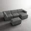4 Seater Corduroy Seating Component-1063861185-1063861209