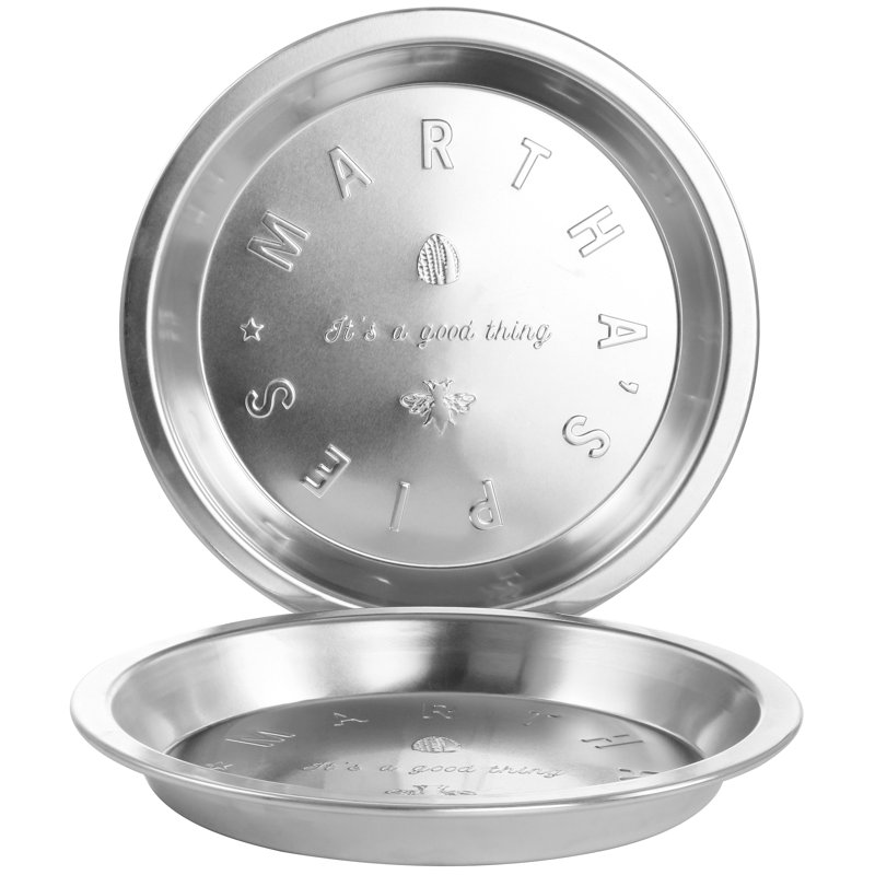 Ensemble de moules à tarte 9 po en aluminium Martha Stewart