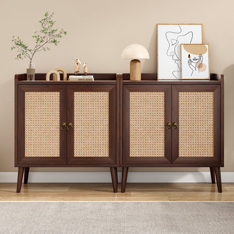 Vienna Accent Cabinet, Walnut/Natural