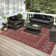 Anberlynn Chenille Washable Southwestern Rug