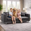5 Seater Velvet Sofa