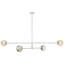 Kelly Wearstler Melange 72" Multi-Positional Chandelier with Alabaster-1819182918