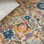 Tapis floral ivoire / jaune / bleu Doyon-740997567