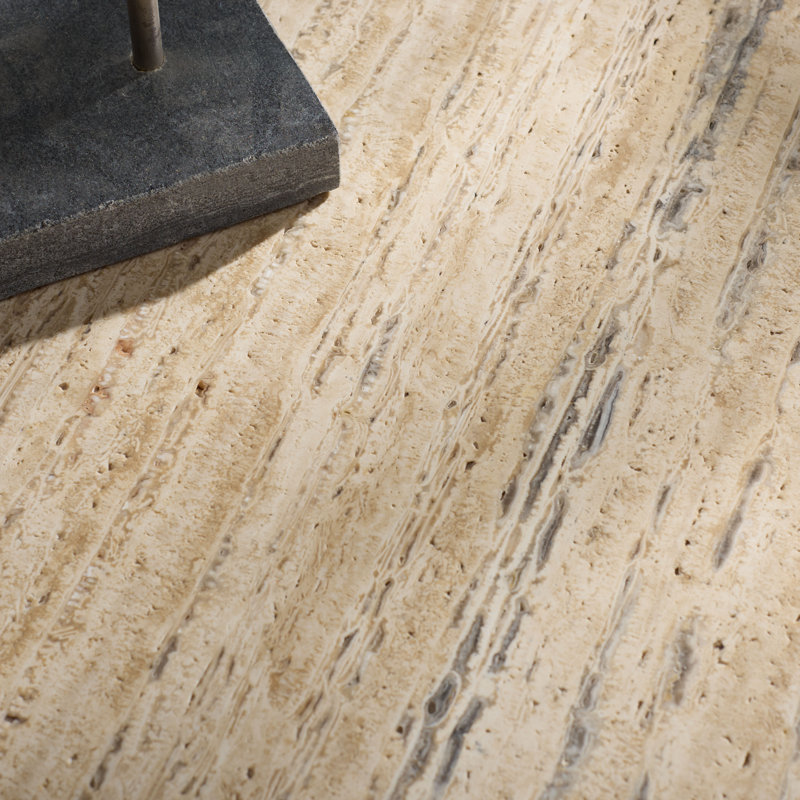 Kaylissa Travertine Nightstand