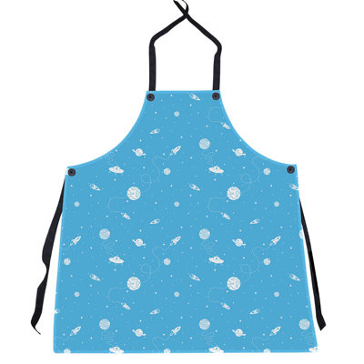 No Holiday Synthetic Cotton Bib Apron