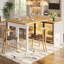 Metal Base Dining Table