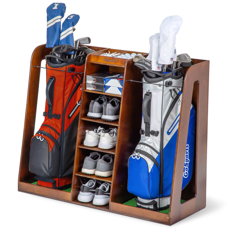 Organisateur de sacs de golf GoSports, Brun