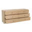 Commode 6 tiroirs Gibson Naturel