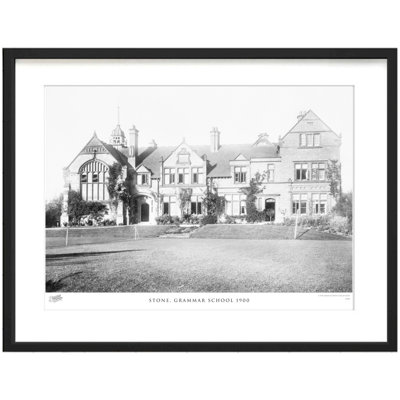 Stone, Grammar School 1900 - Single Picture Frame Print