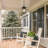 Dekotah Black 1 -Light Outdoor Pendant-1999727489
