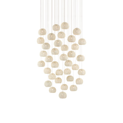 Lustre fatigué 36 grappes Piero