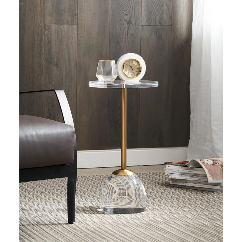 Table de bout à piédestal