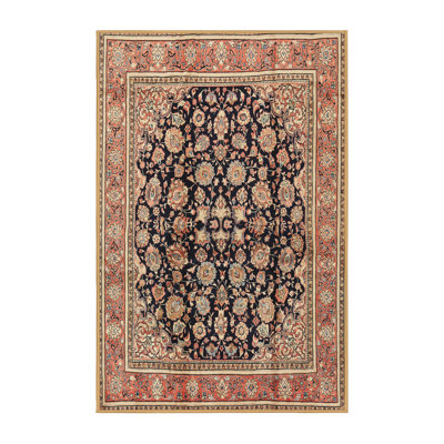 Tapis noir/jaune clair traditionnel Jeppesen