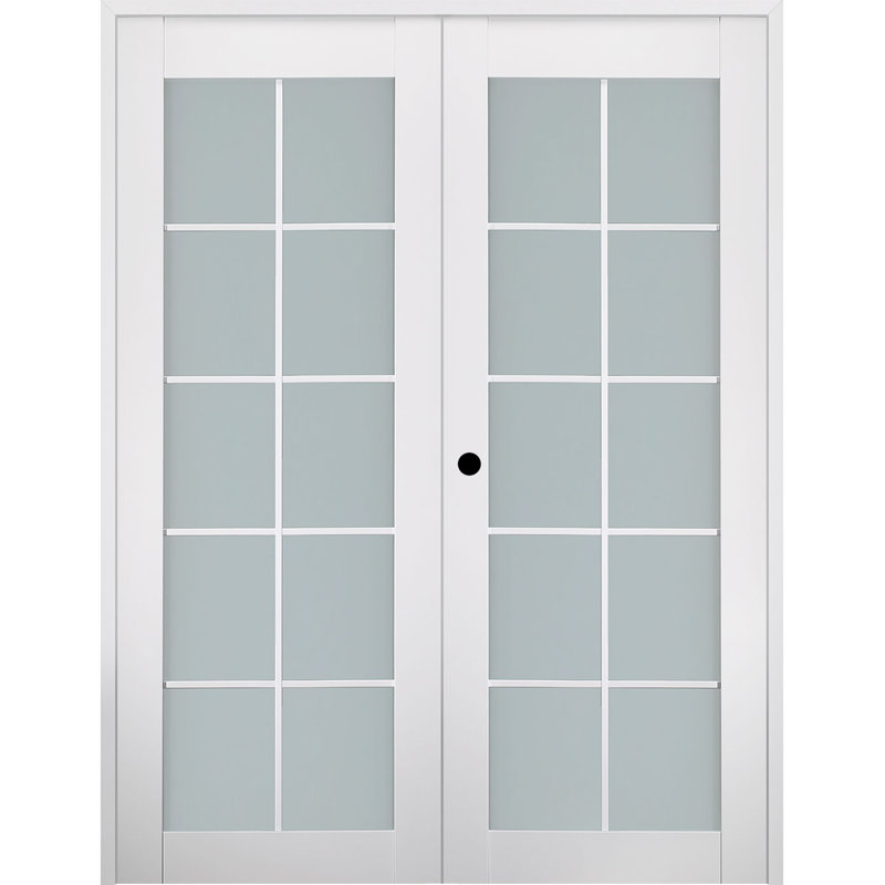 Porte française Smart Pro 10 Lite, 59,5 po x 79,38 po, À droite