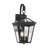 Manwe 3-Bulb 19'' H Outdoor Wall Lantern in Black-928964933