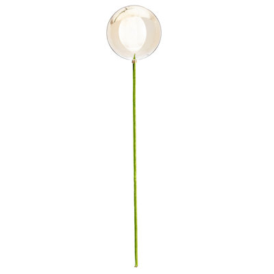 Ornement en forme de boule brillante champagne 4 po x 18 po The Holiday Aisle®