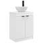 Single Bathroom Vanity with Ceramic Basin-1379808420