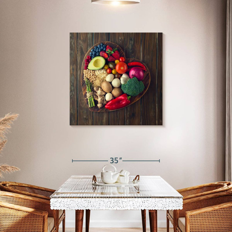 Yarlin Love For Health Food, H 36 po x l 36 po