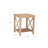 Rossitano Solid Wood End Table-453244529