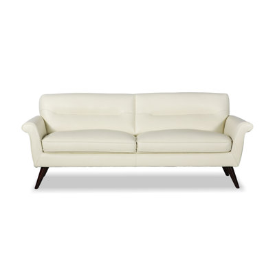 Amber Luxe 83" Leather Sofa