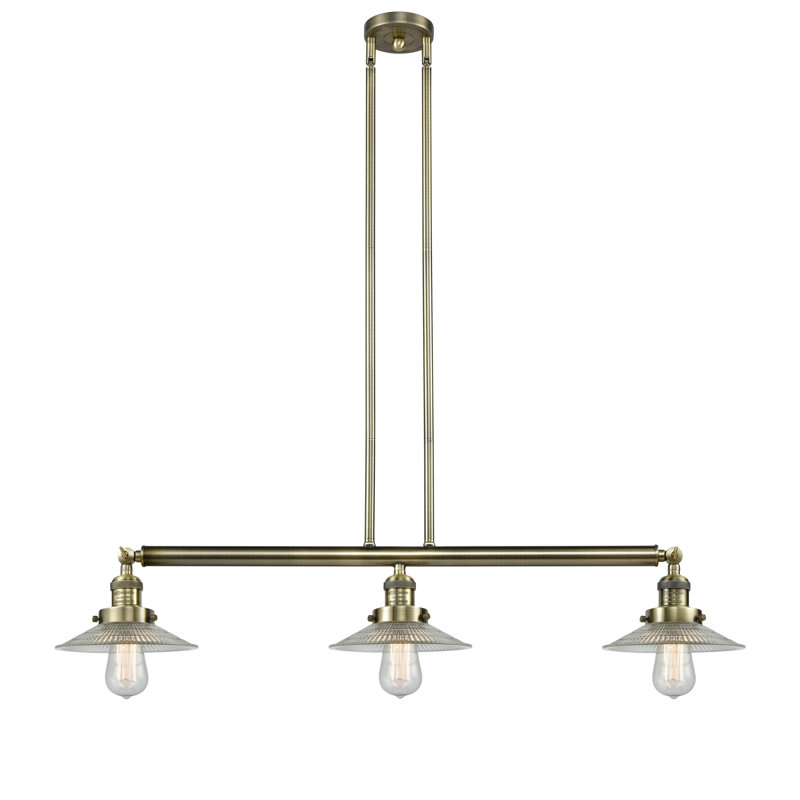 Miramontes 3 - Light Kitchen Island Pendant, Antique Brass, No Bulb Included
